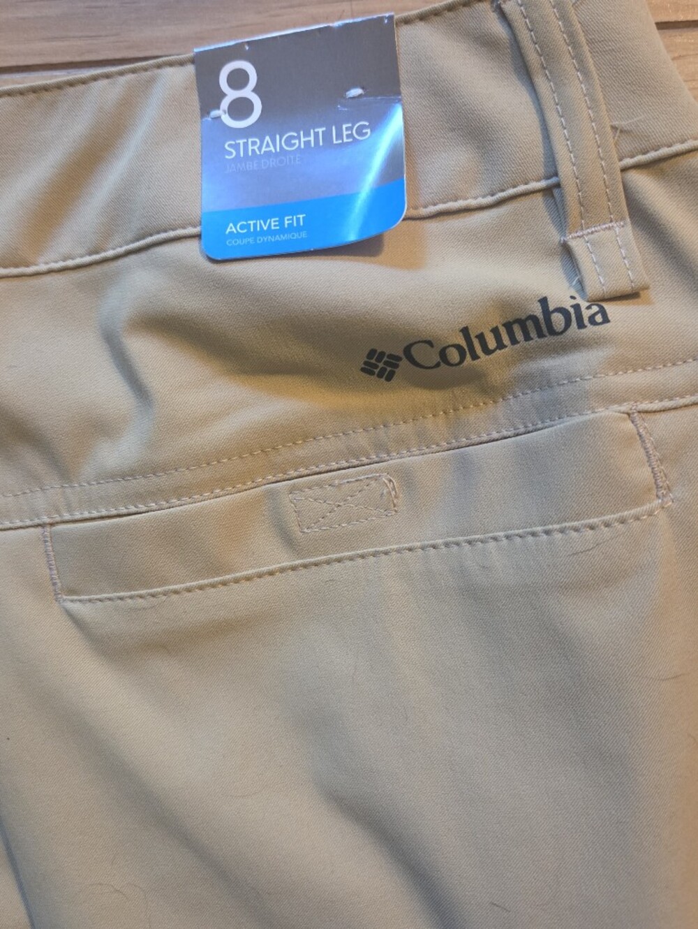 Columbia Women’s Leslie Falls Pants Size 8 Long Hiking Trail Outdoor NWT - Picture 9 of 11
